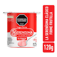 YOGUR LA SERENISIMA 120GRS  FRUTILLA